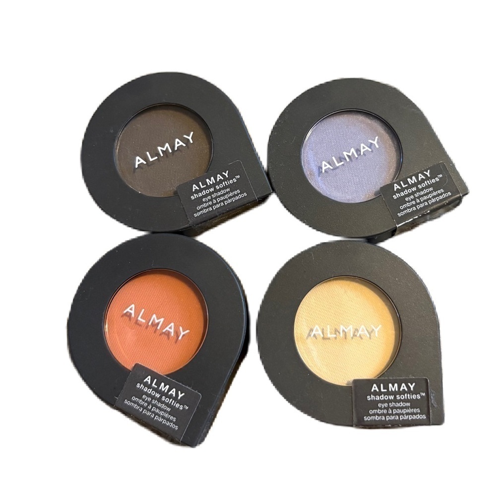Almay Shadow Softies Eyeshadow Set - Brown, Purple, Orange, Ivory NEW
